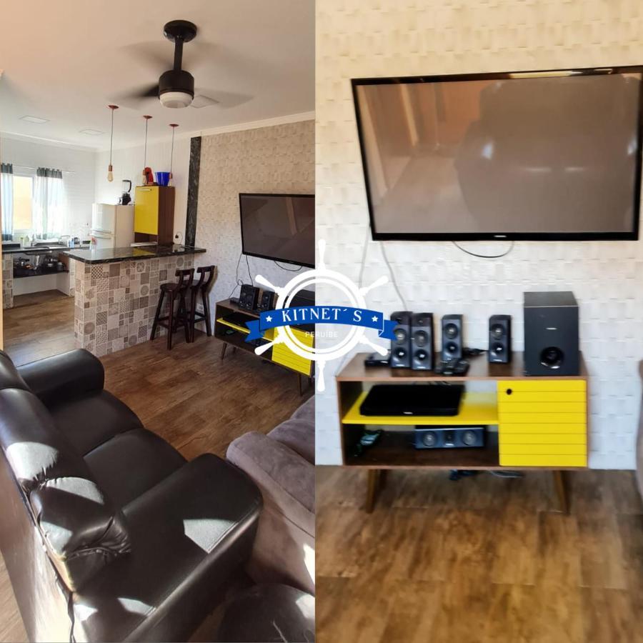 Casa temporada com Wi-fi e garagem privativa Peruíbe Vila Exterior foto